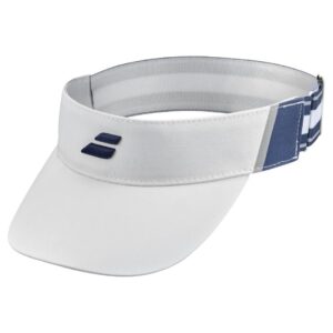 Babolat Elastic Visor, White/Estate Blue