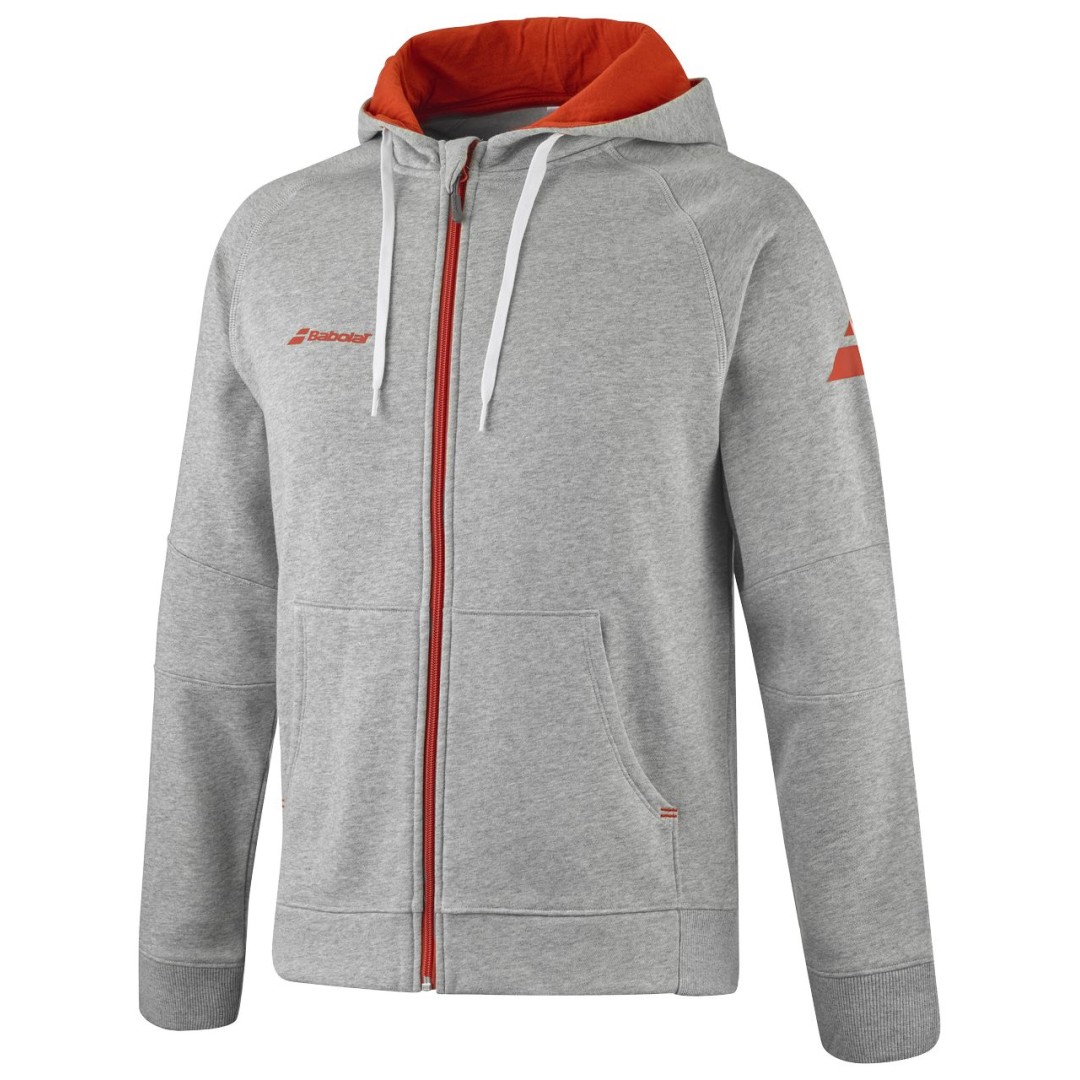 Chłopięca bluza Babolat Exercise Hood Sweat Boys - obrazek 2