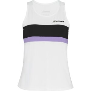 Babolat Padel Tank Woman, White/White