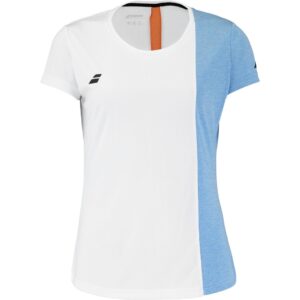 Babolat Play Cap Sleeve Women, White/Bl. Blue