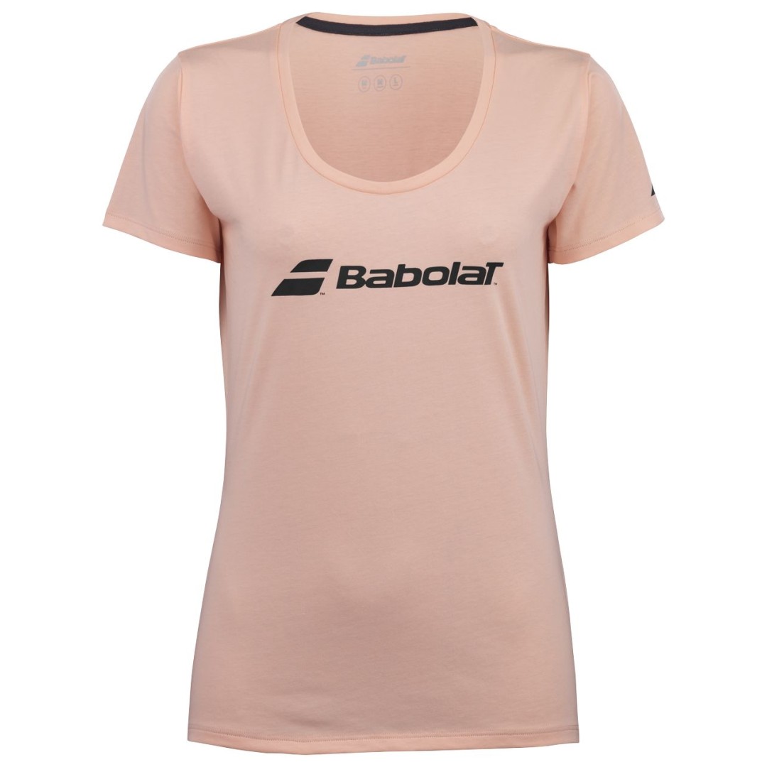 Babolat EXERCISE BABOLAT TEE GIRL, Tropical Peach