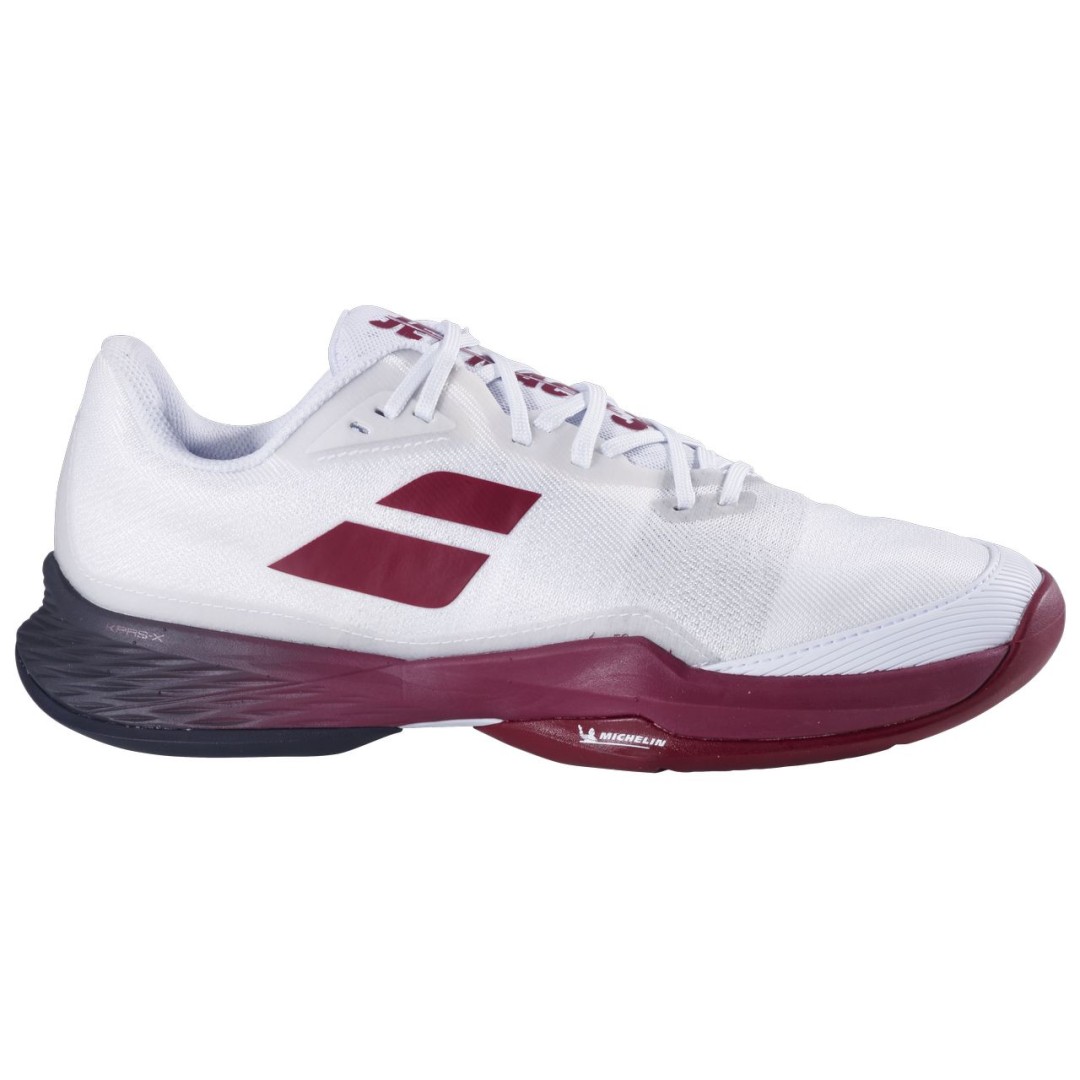 Babolat JET MACH 3 AC MEN, White/Port Royale