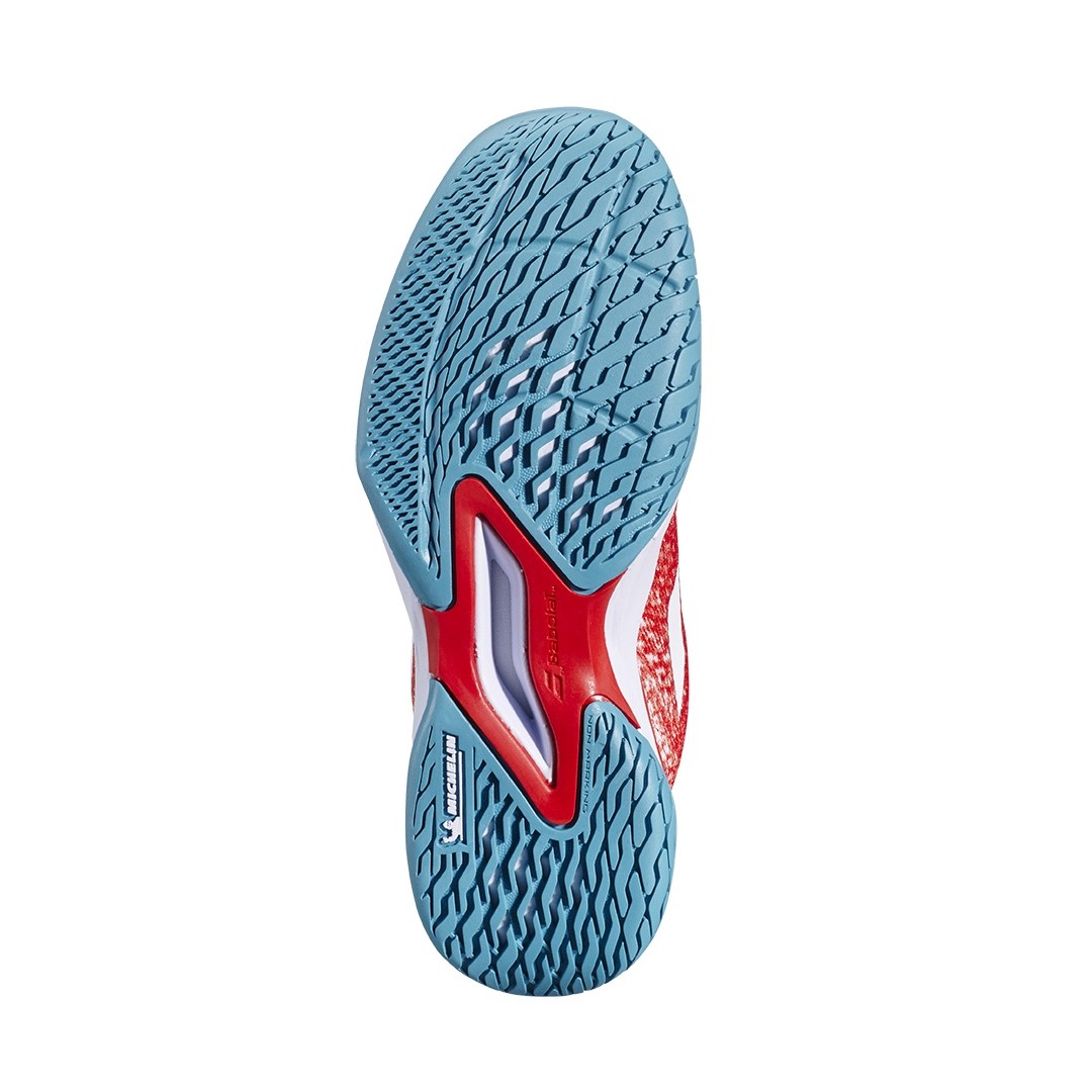Babolat JET MACH 3 ALL COURT WOMEN, Fiesta Red - obrazek 5