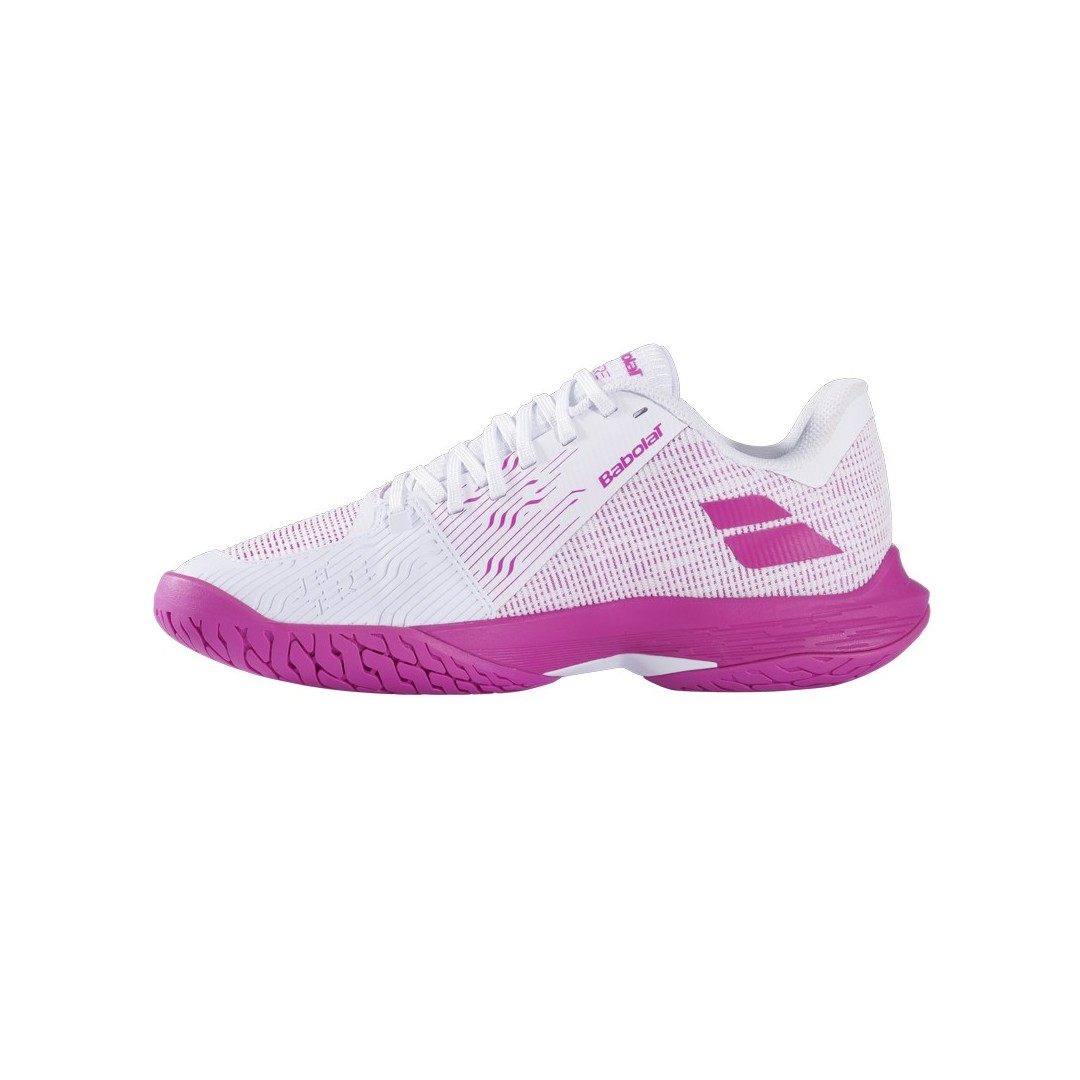 Babolat JET TERE 2 AC WOMEN, White/Fandango Pink - obrazek 3
