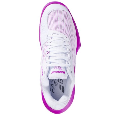 Babolat JET TERE 2 AC WOMEN, White/Fandango Pink - obrazek 4