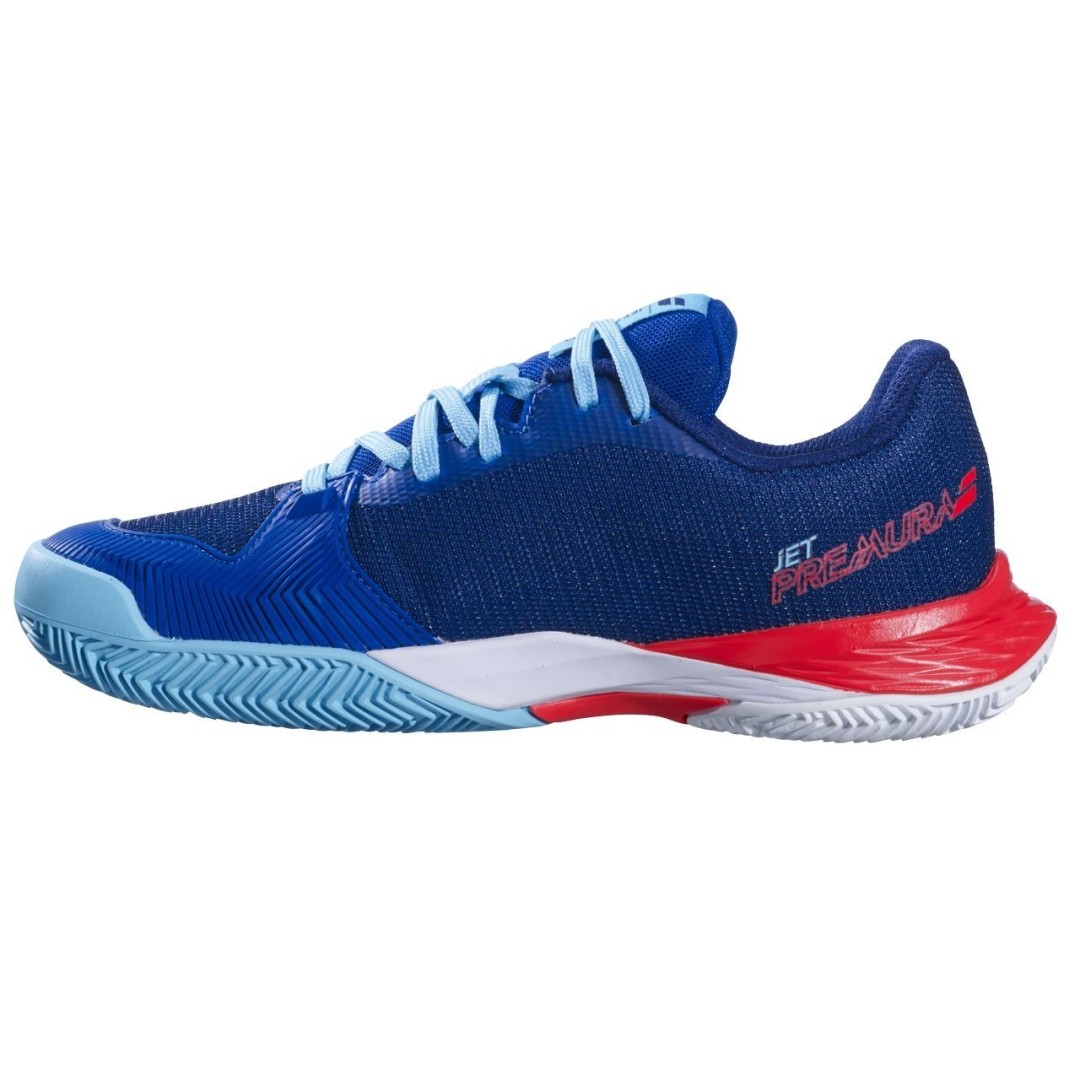 Babolat JET PREMURA 2 JUNIOR, Blue/Poppy Red - obrazek 2