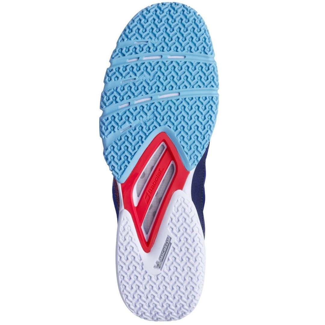 Babolat JET PREMURA 2 MEN, Blue/Poppy Red - obrazek 3
