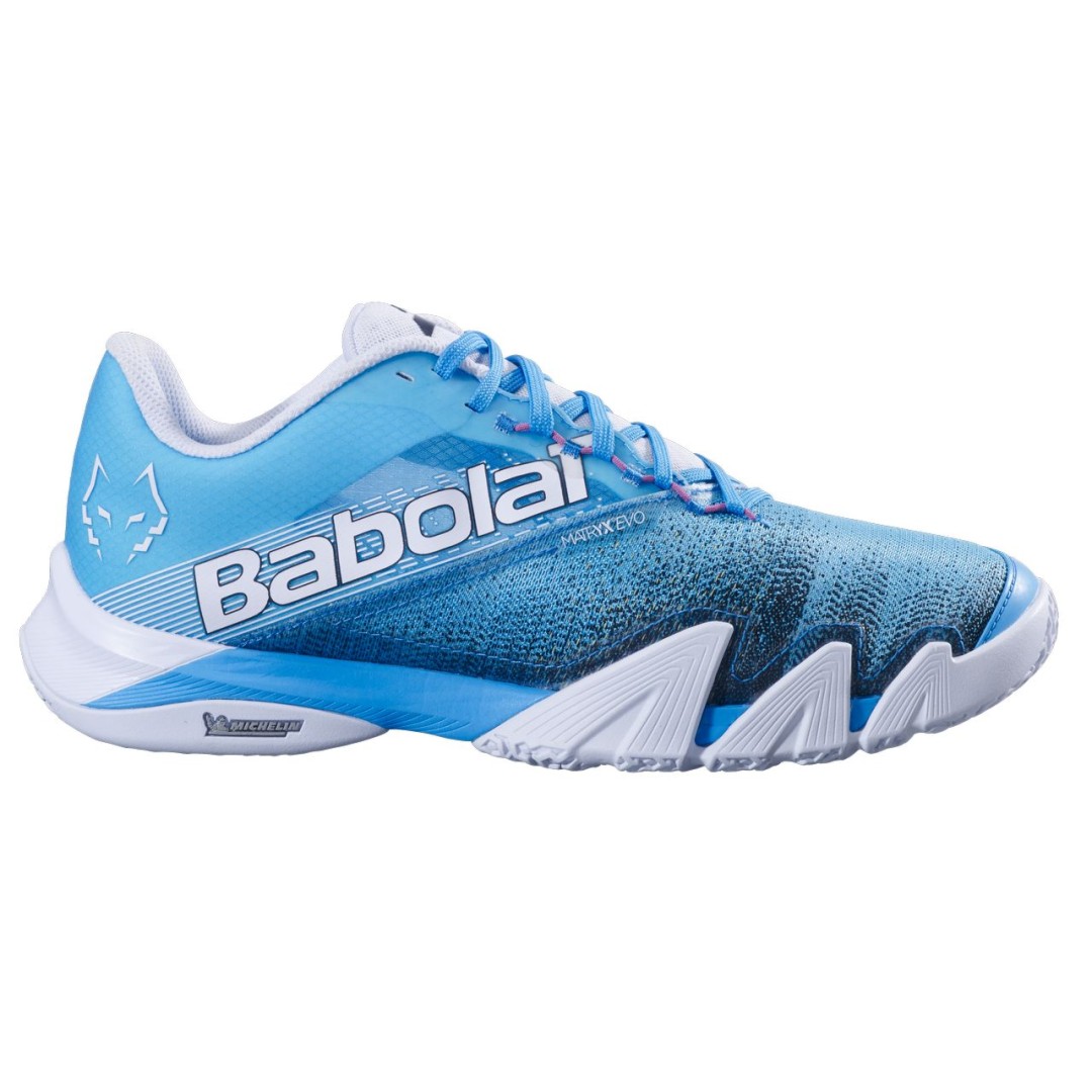 Babolat JET PREMURA 2 MEN LEBRON Cyan Blue/White - obrazek 2