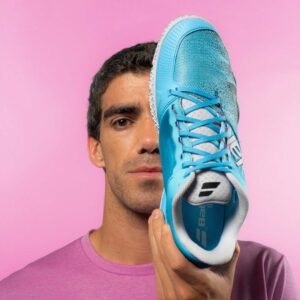 Babolat JET PREMURA 2 MEN LEBRON Cyan Blue/White