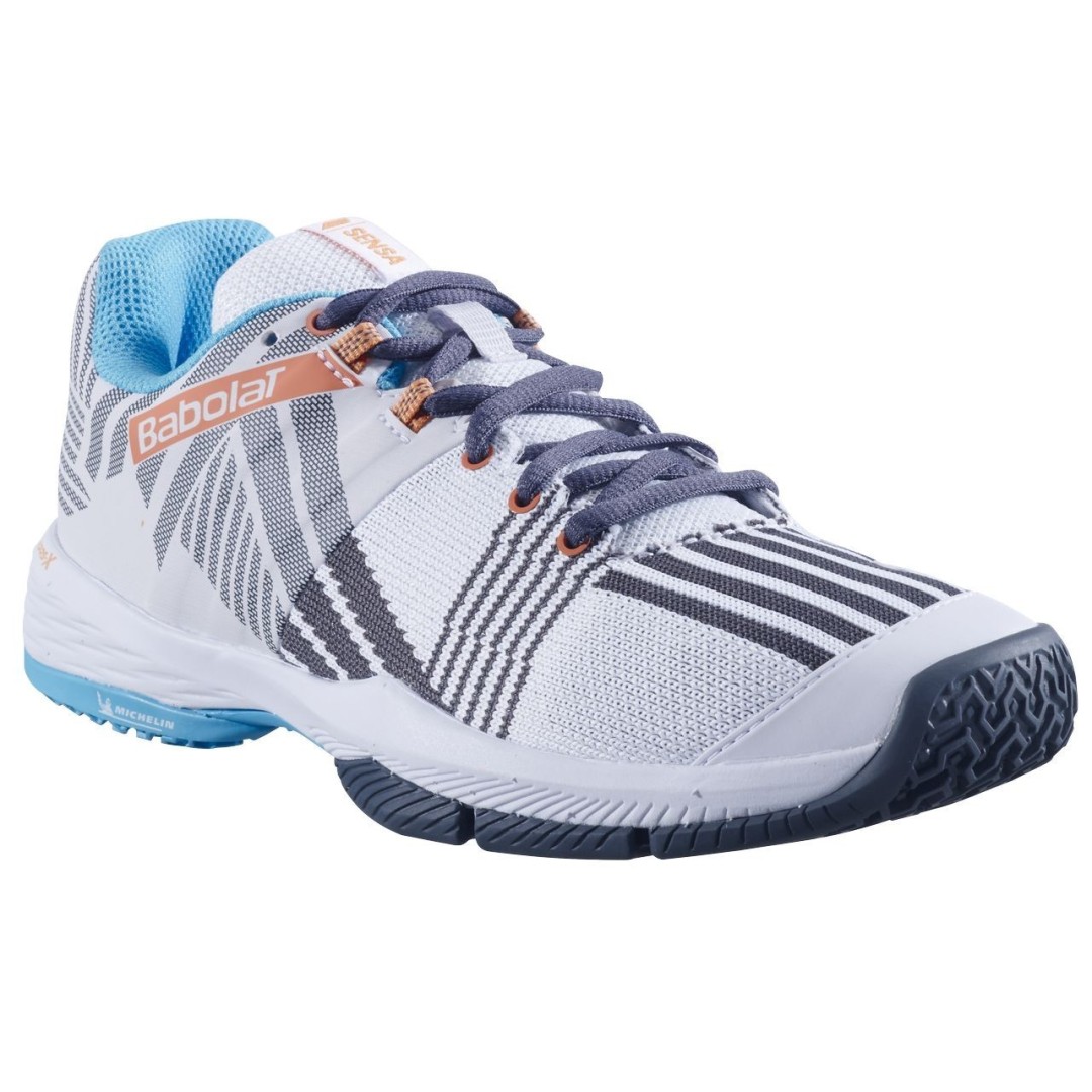 Babolat SENSA WOMEN, White/Canyon Sunset - obrazek 4