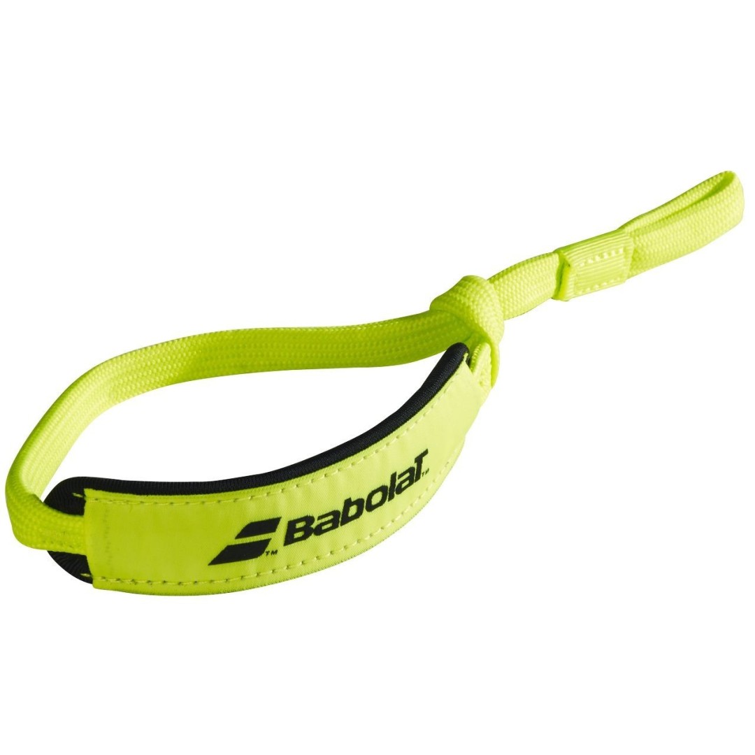 Babolat WRIST STRAP PADEL, jaune
