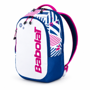 Plecak Babolat BACKPACK KIDS, biało-nieb.-różowy